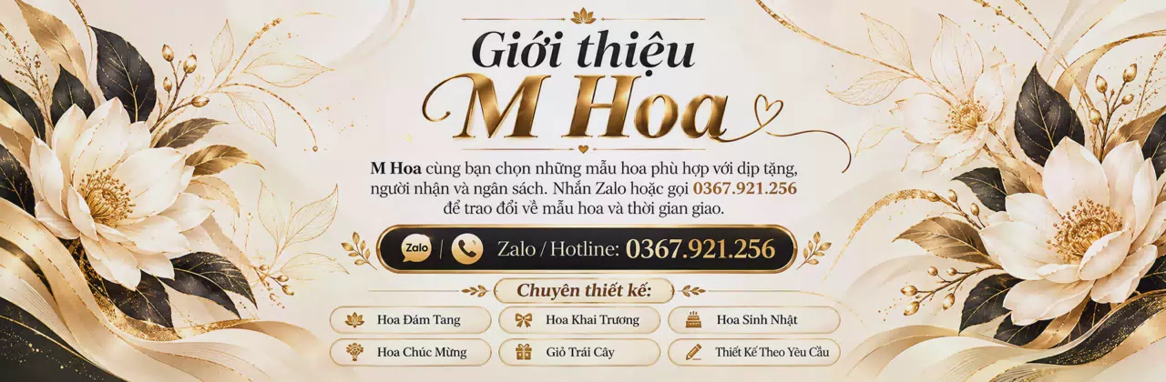 Ảnh bìa Shop hoa tươi Phường Quy Nhơn Đông Gia Lai - Chăm chút món quà từ sắc hoa